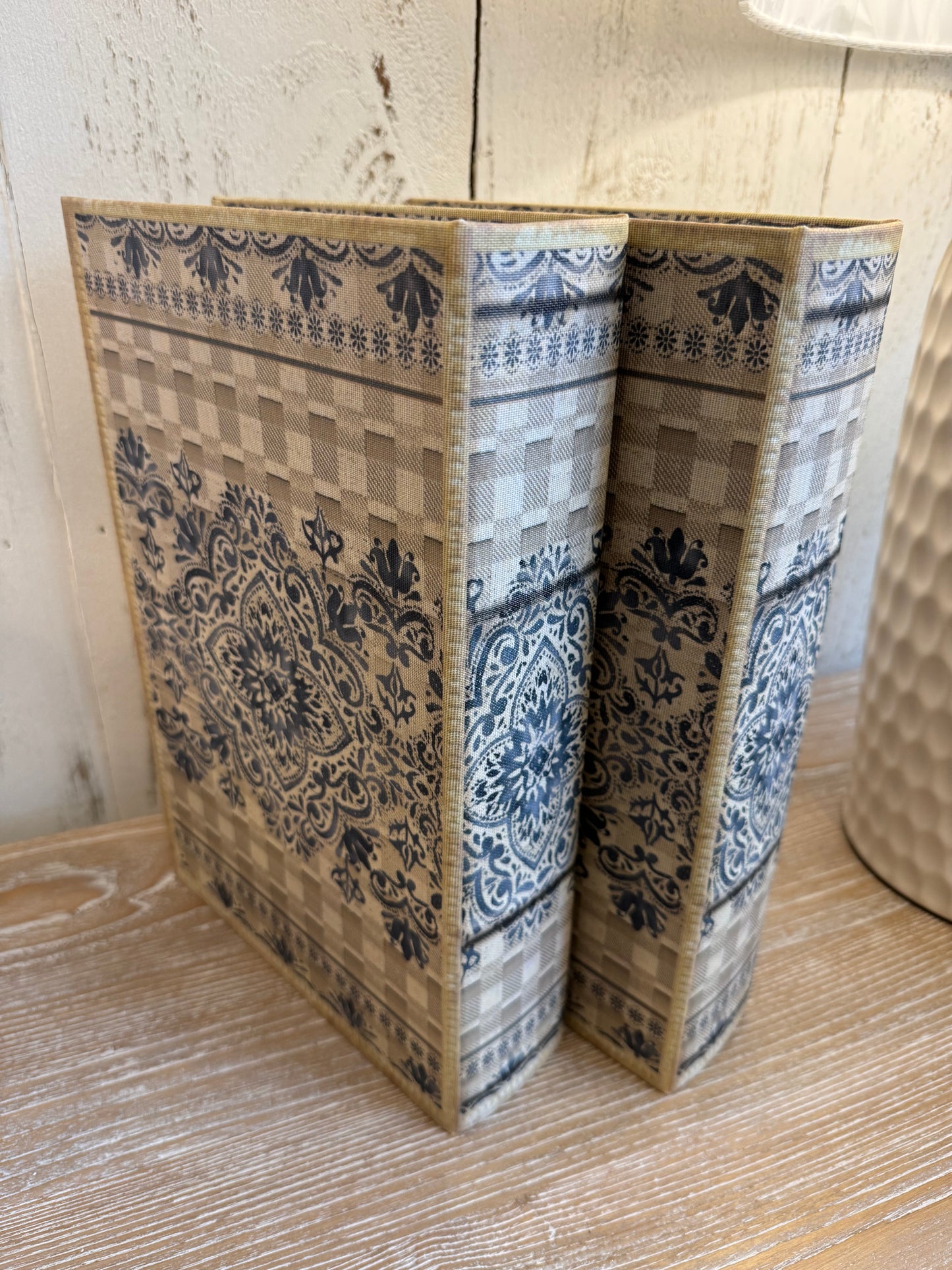 Blue/Grey Book Box
