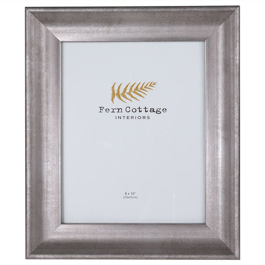 Matte Silver Deep Photo Frame