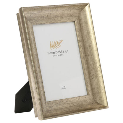 Brushed Gold Photo Frame