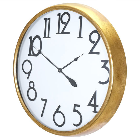 Gold Clock 80cms