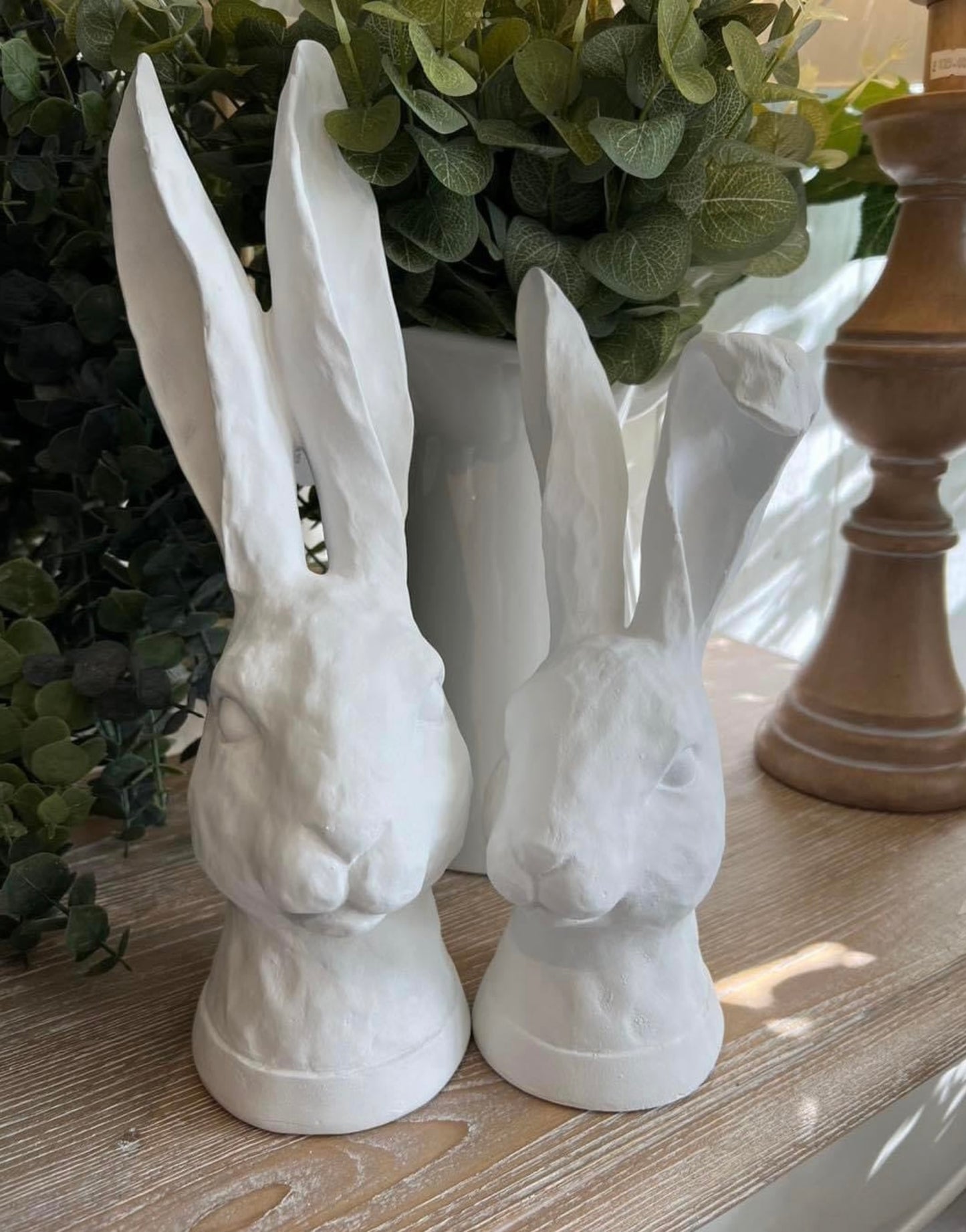 Rabbit Ears Up Ornament