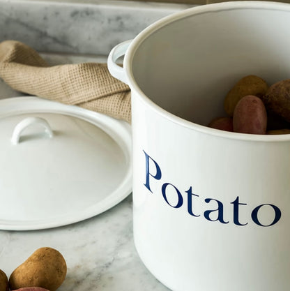 Enamel Potato Store