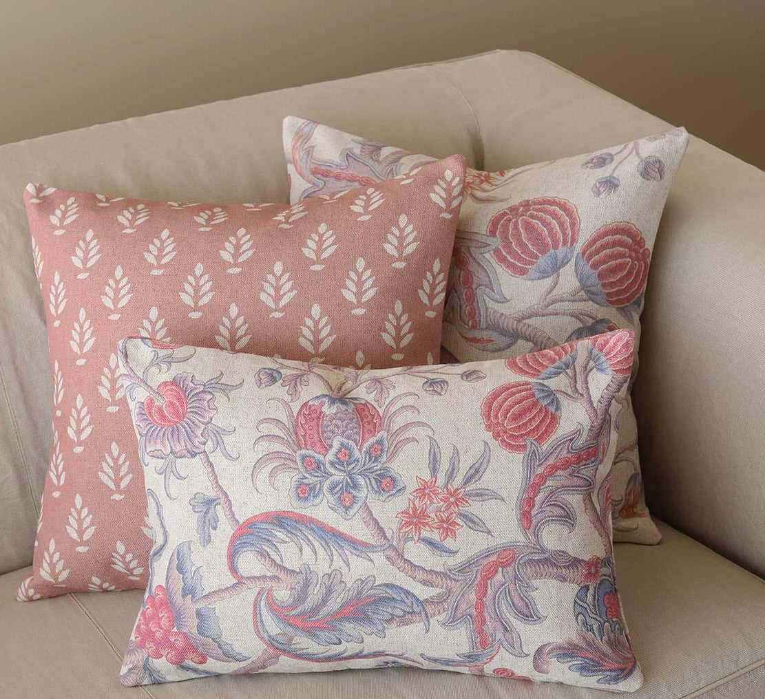 Pink Conifer Cushion