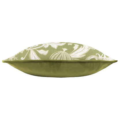 Chatsworth Heirloom Piped Cushion Olive