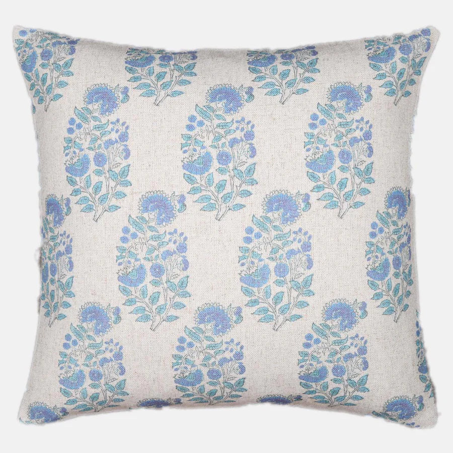 Blue Flower Cushion