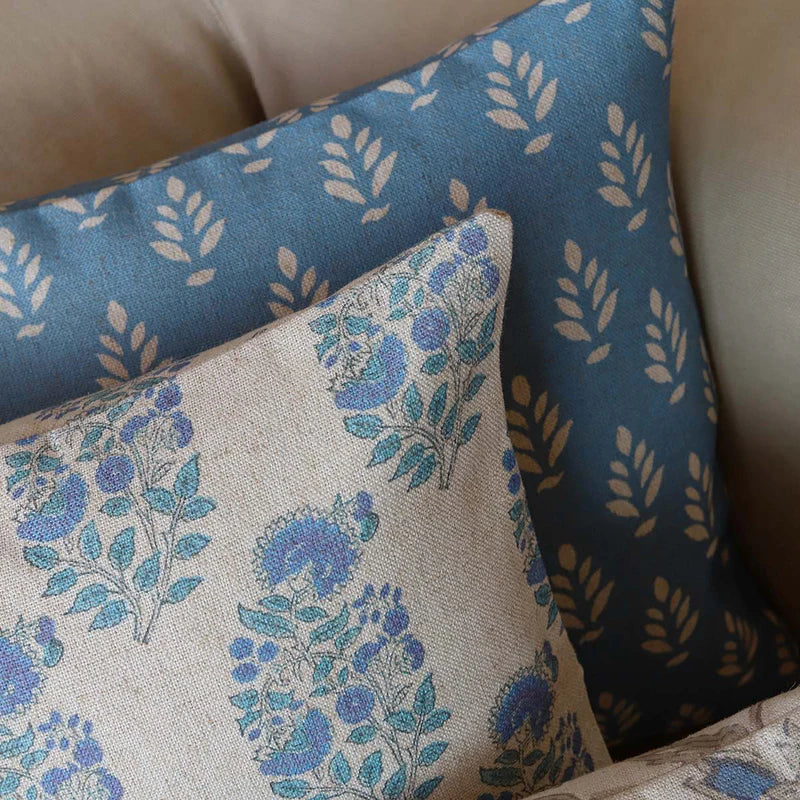 Conifer Blue Cushion