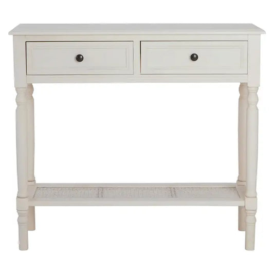 Coastal Console Table White