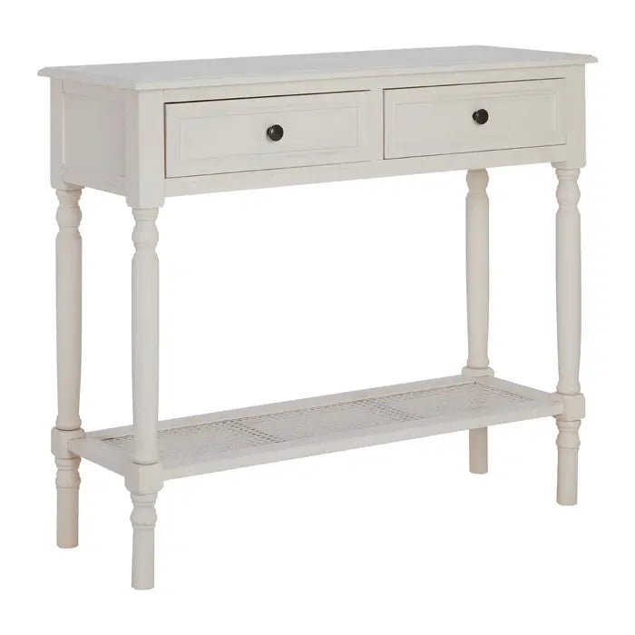 Coastal Console Table White