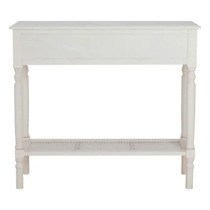 Coastal Console Table White