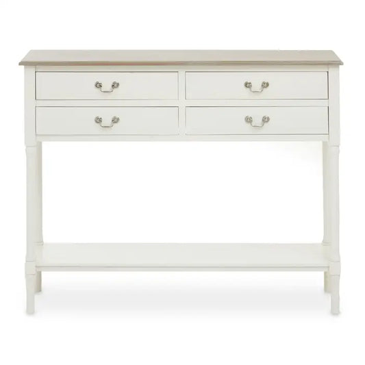 Devon Console Table Soft White