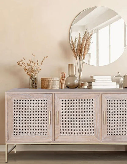 Scandi 3 Door Sideboard