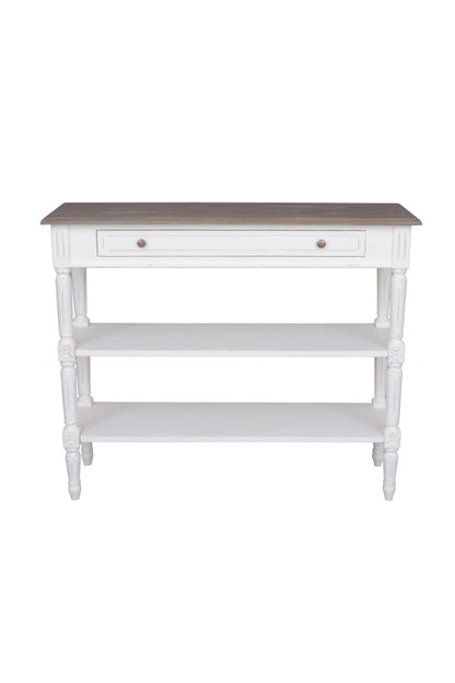 Lisa 1 Drawer 2 Shelf Console Table