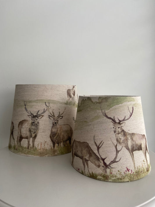 Moorland Stag Lampshade