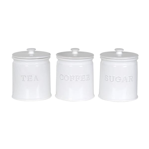 Tea, Coffee & Sugar Jars