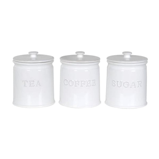 Tea, Coffee & Sugar Jars