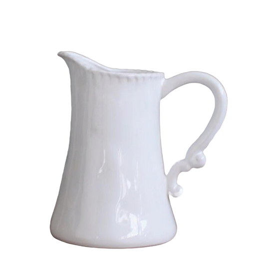 White Ceramic Jug