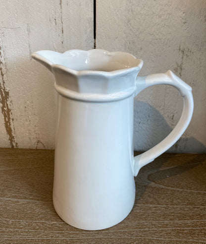 White Jug in 3 Sizes