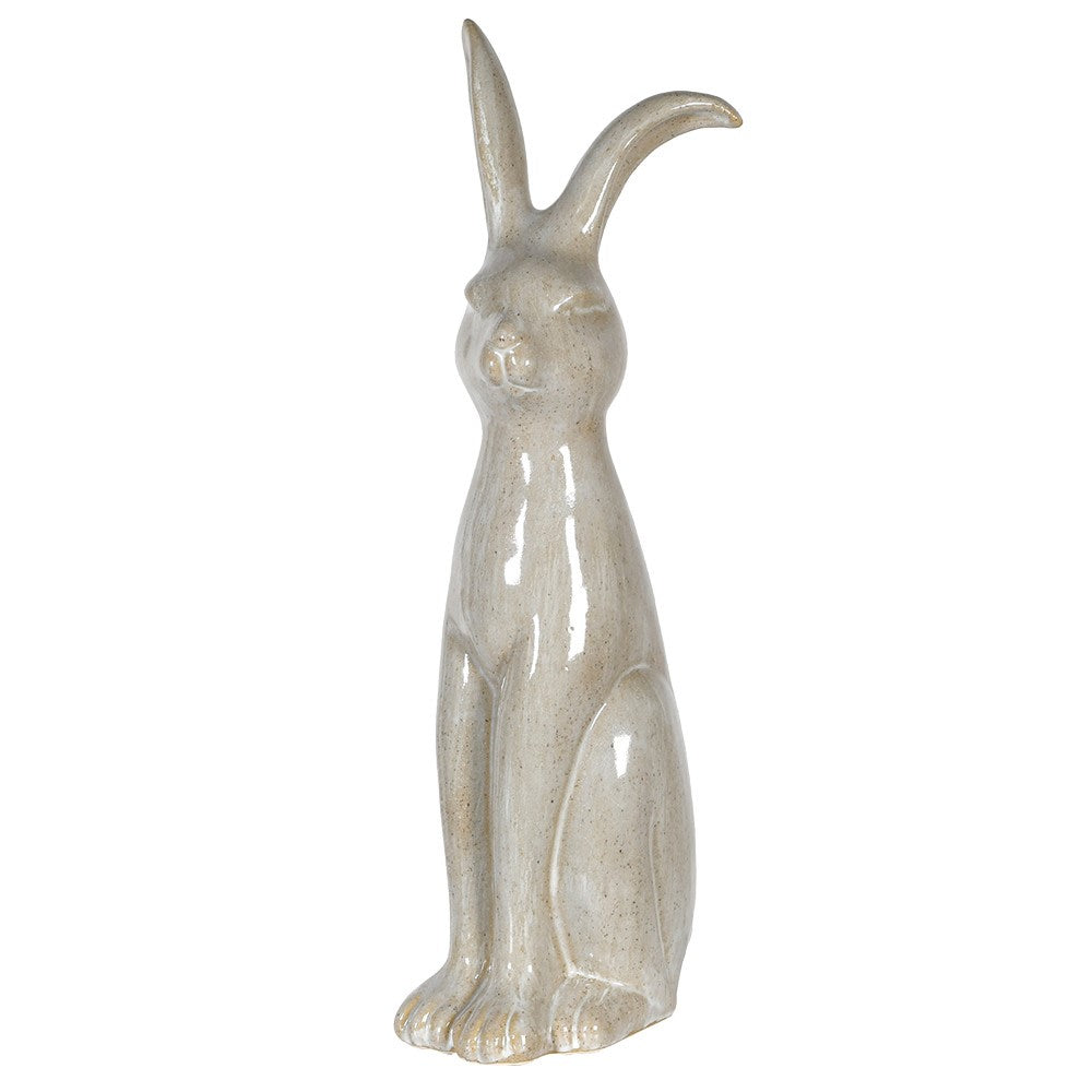 Grey Ceramic Rabbit