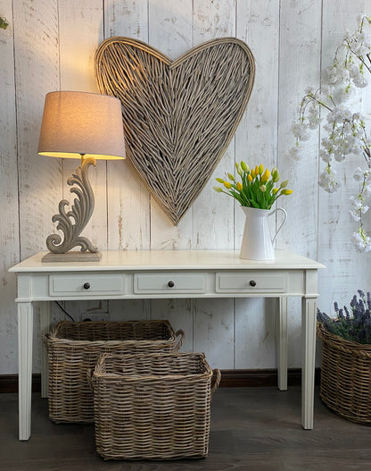 Large Wicker Wall Heart