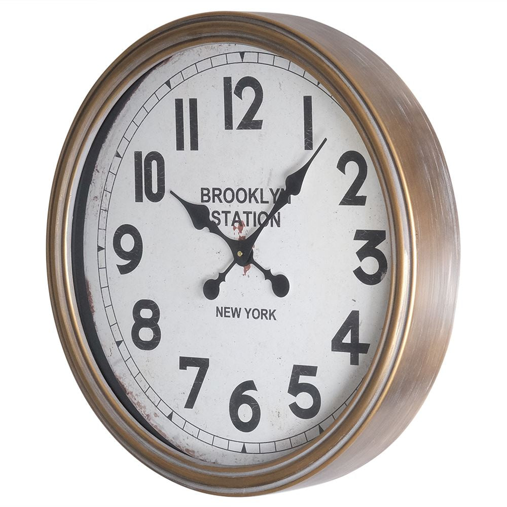 Brooklyn Station Wall Clock