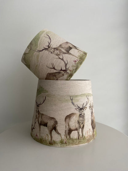 Moorland Stag Lampshade