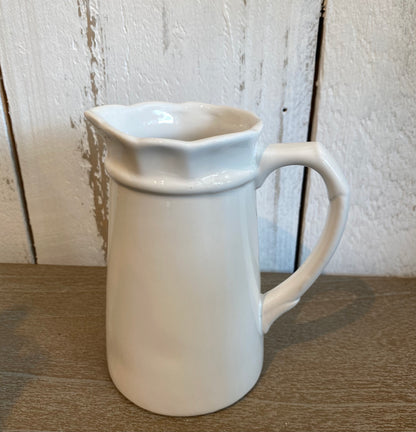 White Jug in 3 Sizes